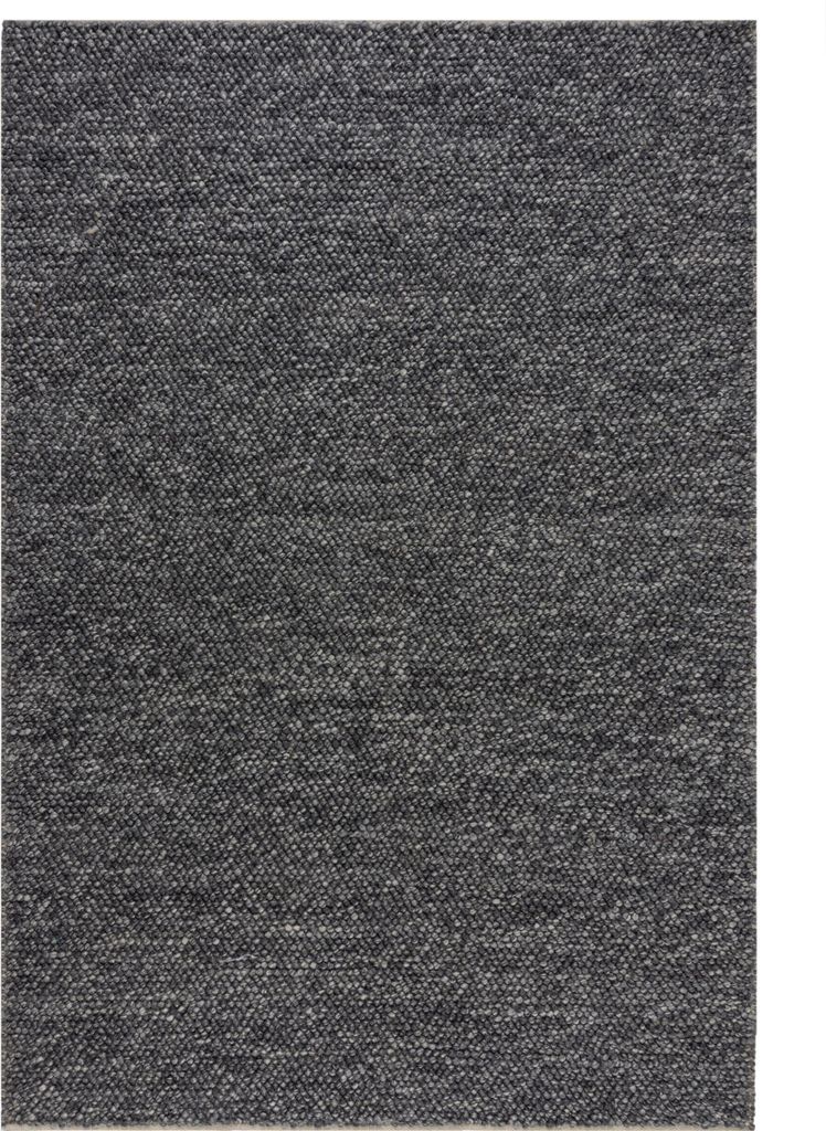 KADIMA DESIGN HAME 120 cm x 170 cm Dunkelgrau Rechteckig Indoor Teppich