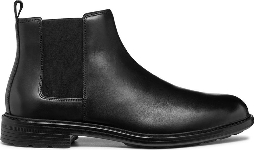 GEOX WALK PLEASURE, Chelsea Boots, Stiefeletten in Schwarz für Herren, Größe 44