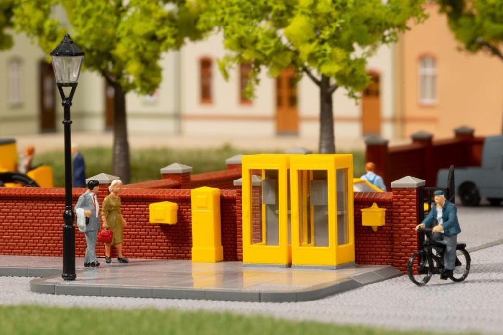 Auhagen Telefonzellen und Briefkästen 43667