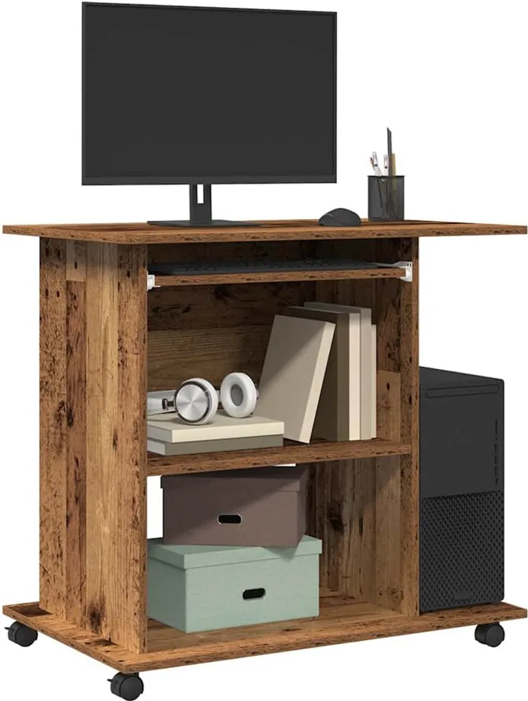 Scrittoio Vintage Maison Exclusive 80x50 cm Legno Antico | Offerta Online
