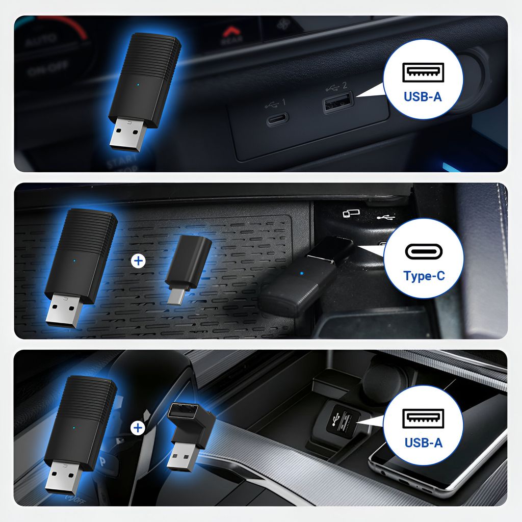 TRADEBIT Wireless CarPlay MINI Adapter USB-A | Kaufland.de