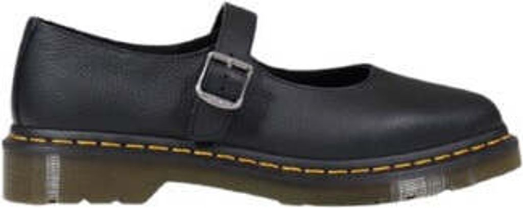 Dr Martens Damen Slip On Schuhe Schwarz Leder - 36
