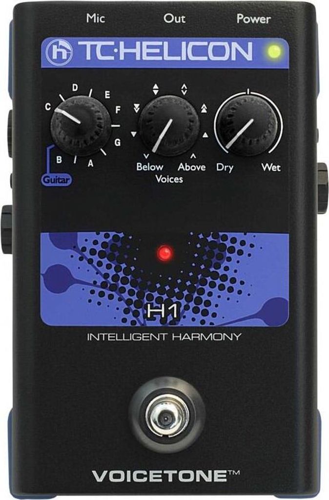 Tc Electronic Pedal TC Helicon VoiceTone C1 Autotune Pitch