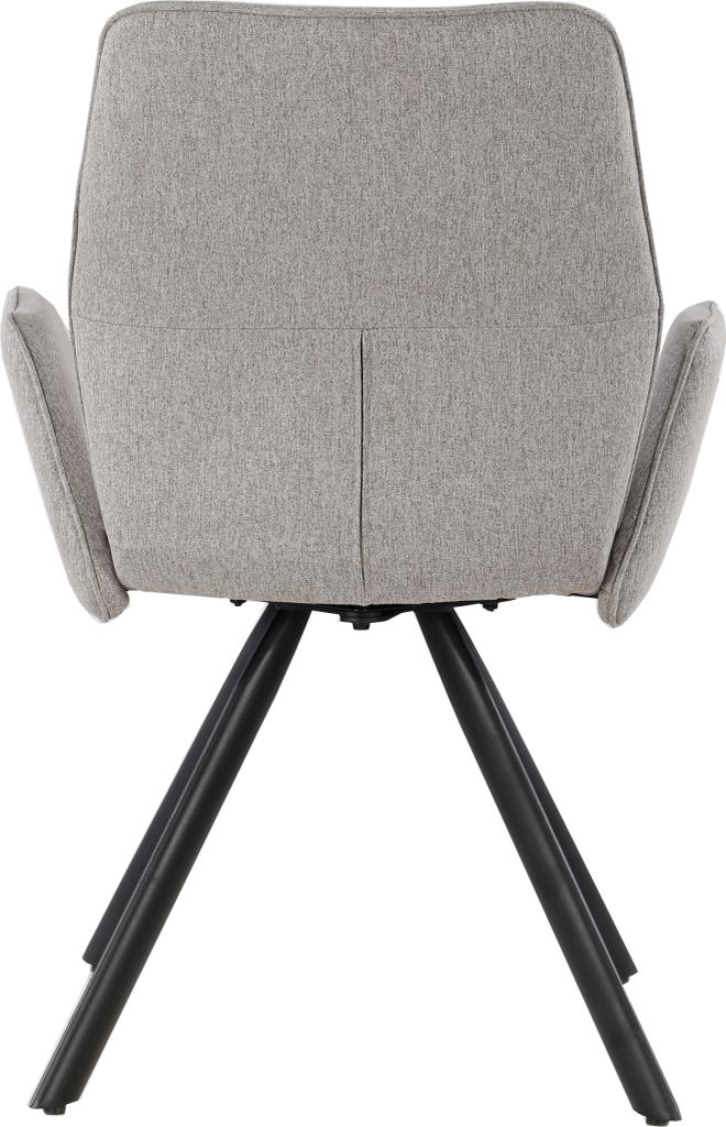 Livingfurn - Esszimmerstuhl Diana Stoff / Beschichteter Produktbild 8