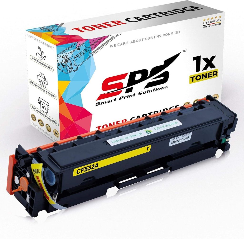 CF532A / 205A Toner Kompatibel für HP Color Laserjet Pro MFP M 181 | 1x Gelb