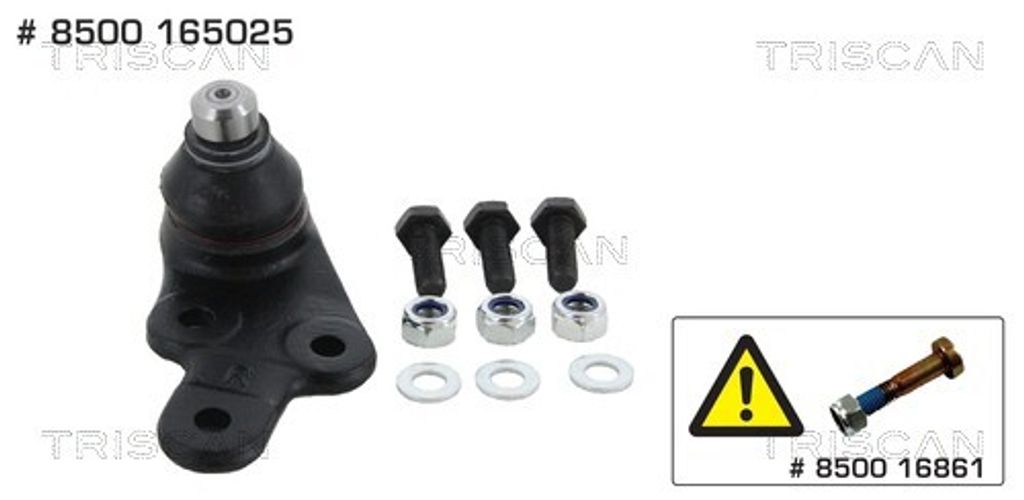 TRISCAN Traggelenk für FORD Kuga Mk2 (DM2) 8500 165025