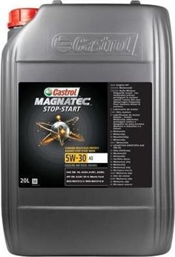 CASTROL Magnatec Stop-Start A5 für 5W-30 20 Liter Motoröl Produktbild 