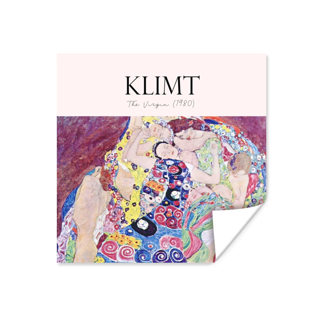 MuchoWow Poster Die Jungfrau (1980) - Gustav Klimt - Alte Meister 30x30 cm - Wandposter - Printing