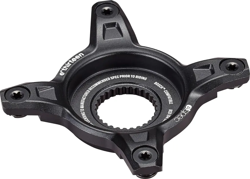 Adaptateur e*thirteen Helix e*spec Fazua Ride 60 104 BCD Ligne 55mm Noir