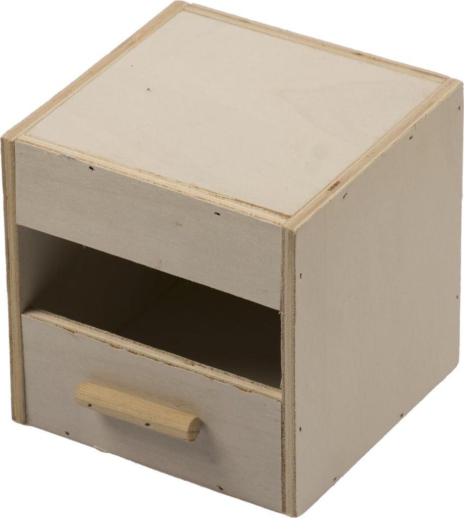 Duvo+ Brutkasten Holz für Exoten 1/3 offen