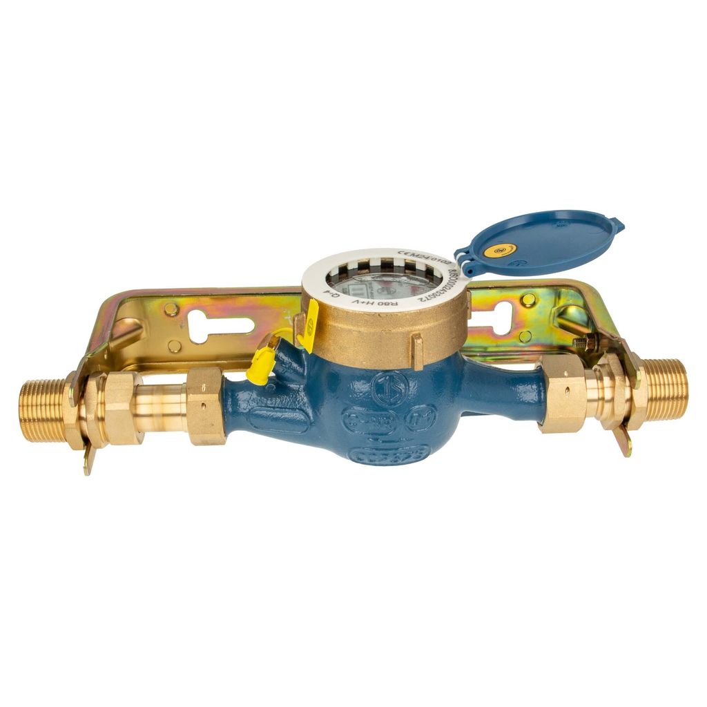 Hauswasserzähler Baulänge 190 mm, inkl Bügel 1 Zoll, starre Produktbild 