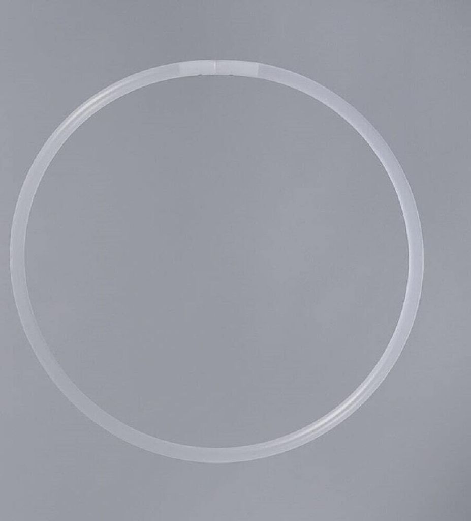 Hula Hoop Rohling, PP (Polypropylen) 16mm, Transparent, Ø50cm