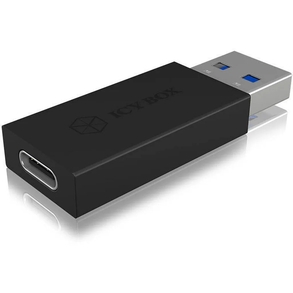 Convertitore USB-A a USB-C Nero | USB 3.0 5Gbps | Alta Qualità - 5