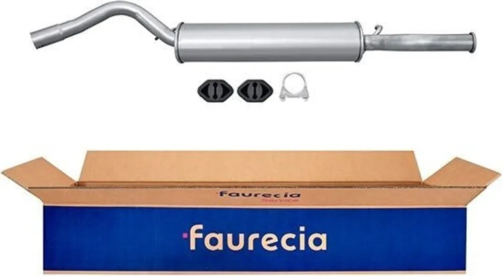 Silencieux d'échappement arrière pour berline Skoda Felicia 6U HELLA