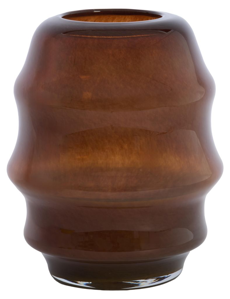 Light&living Vase Ø 26 x 34,5 cm JAMANOTA Glas, dunkelbraun