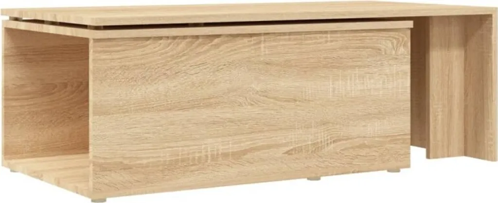 Tavolino in rovere Sonoma 150x50x35 cm materiale a base di legno - 17