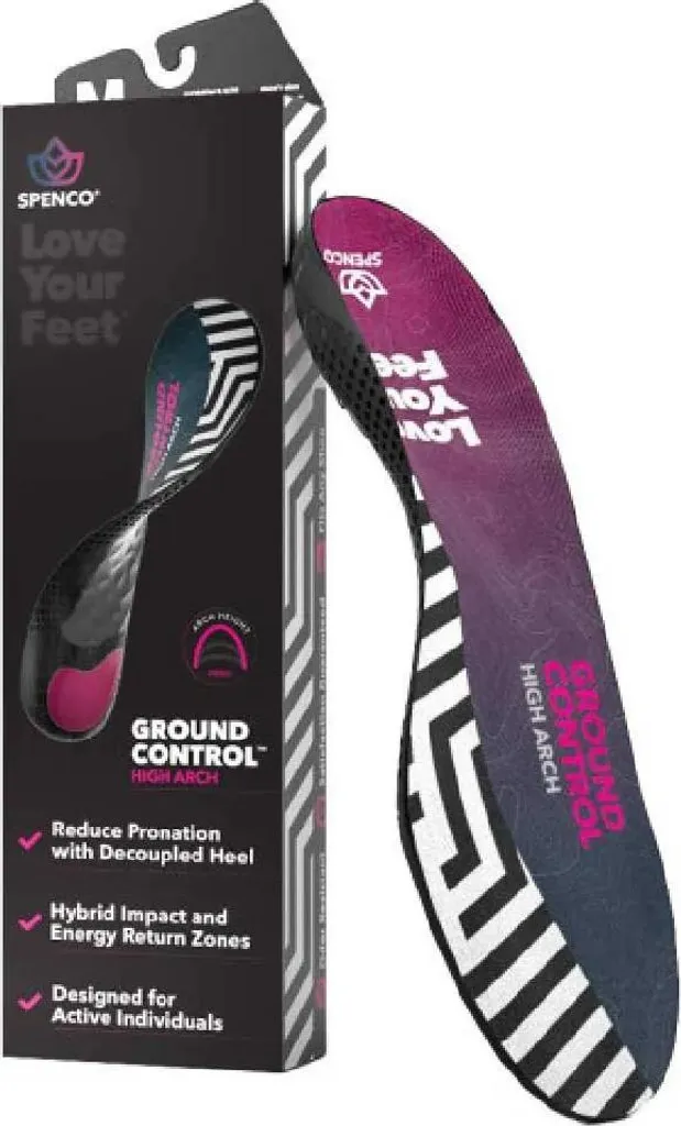 Semelles High Arch Spenco Ground Control avec Support Voûte Plantaire - 6
