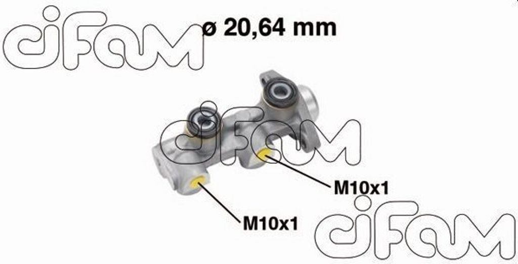 CIFAM 202-760 Bremszylinder Hauptbremszylinder für DAEWOO Produktbild 
