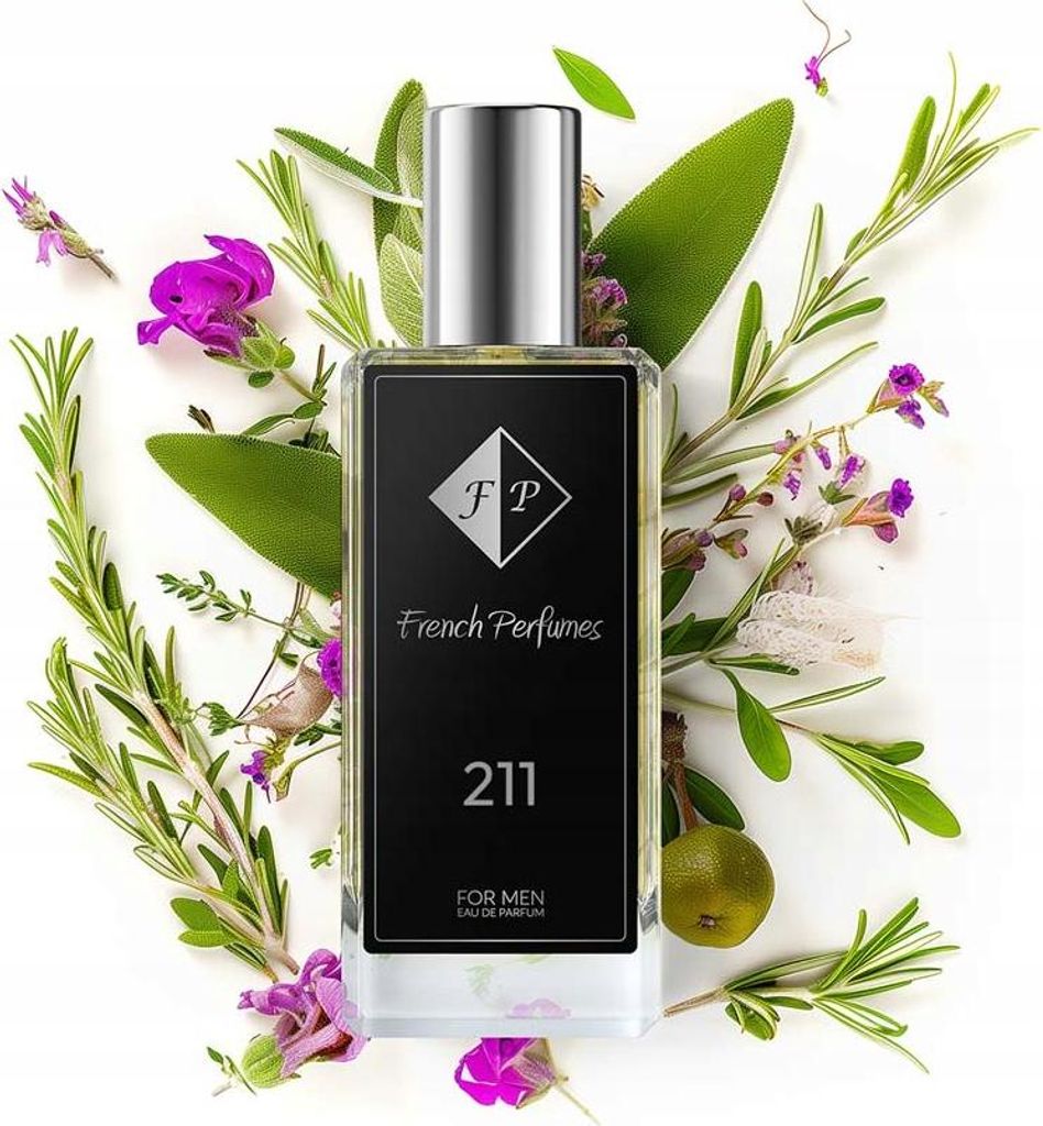 FP French Perfumes | Herrenparfüm Nr. 211 – Acquaa di Gioo Profumoo – 60 ml – 20 % Parfümöl | Aromatisch-Aquatisch Herrenduft – Elegant,...