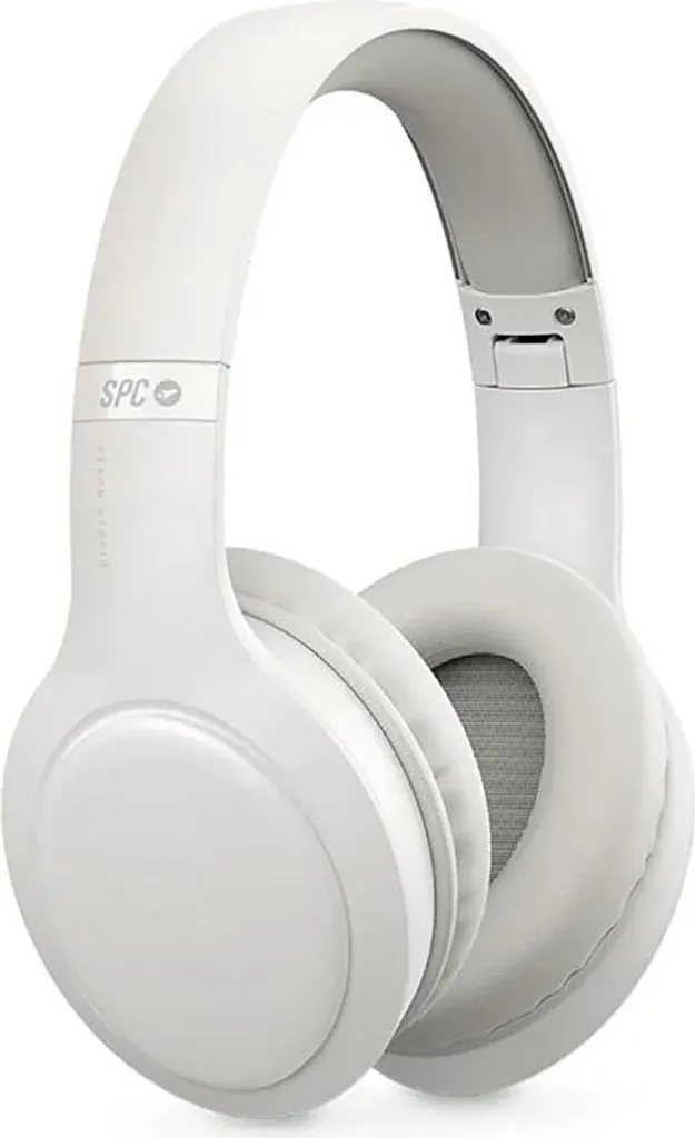 Casque audio Bluetooth blanc SPC Heron Studio pour smartphone et PC