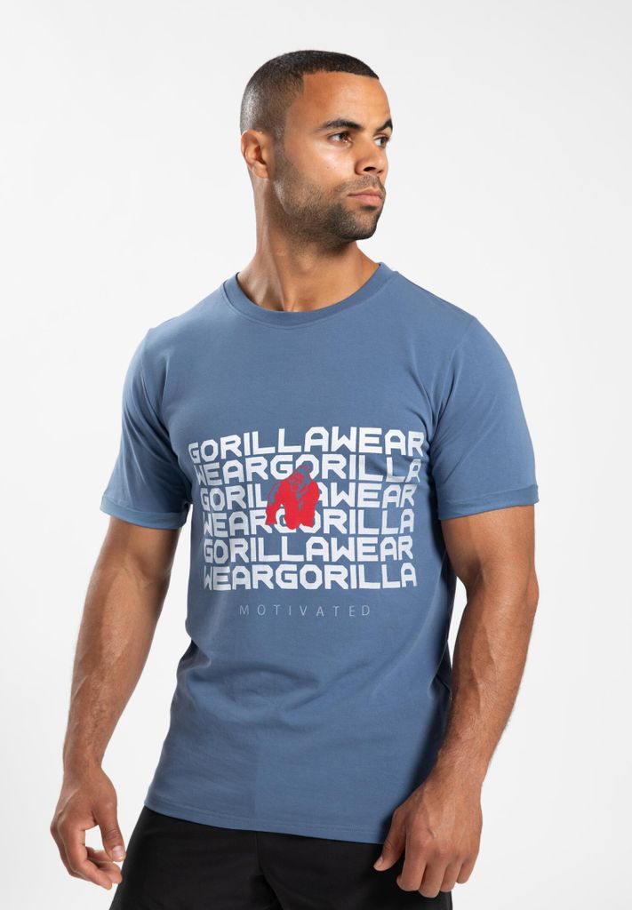 Gorilla Wear Bradley T-Shirt coronet blue XL