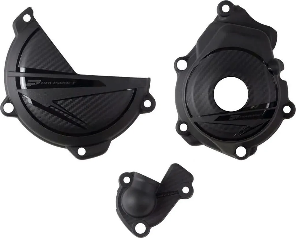 POLISPORT Kit de protection des capots moteur moto haute résistance