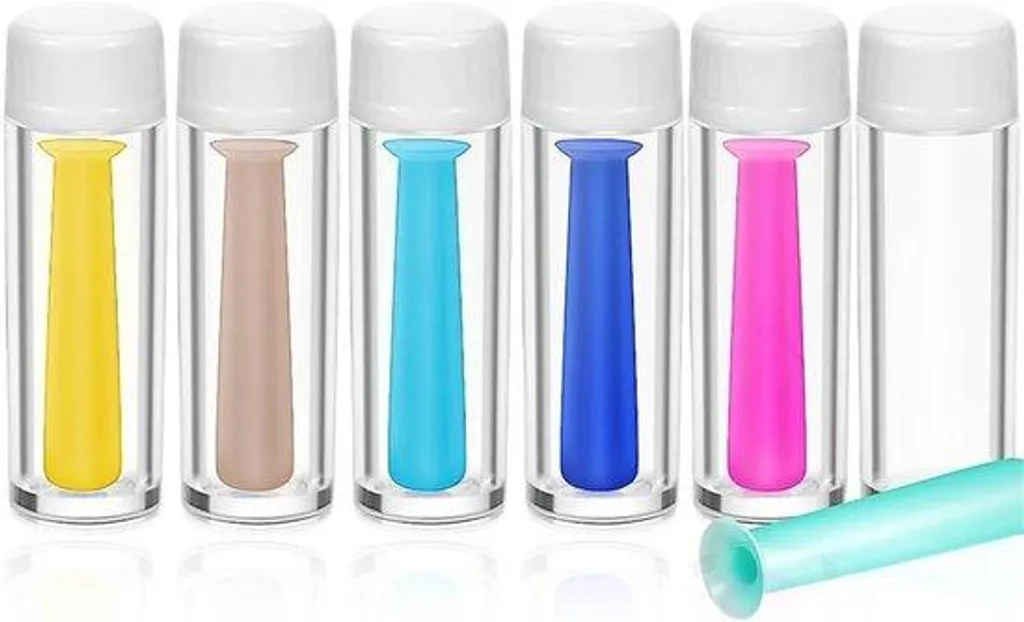 Kit voyage lentilles de contact manipulation facile 6 pièces couleurs