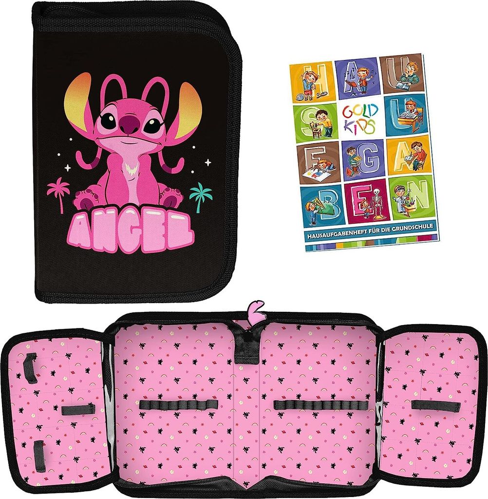 Federmappe Lilo und Stitch Motiv Federmäppchen Federtasche Produktbild 