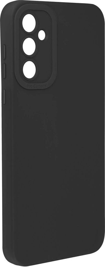 Avizar, Hülle Galaxy S23 FE weiches Silikon mit verstärktem Kamerablock, Schwarz