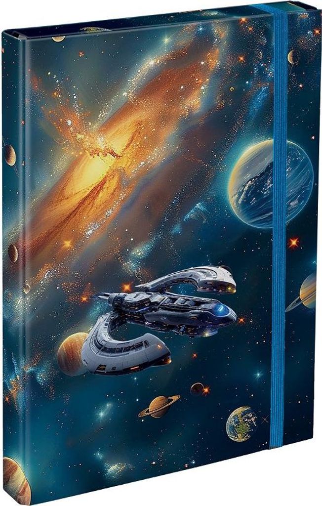 BAAGL Chemises pour cahiers d'écolier A4 Universe Image du produit 