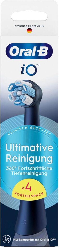 Oral-B Bürstenköpfe iO Ultimative Reinigung (4 Stück)