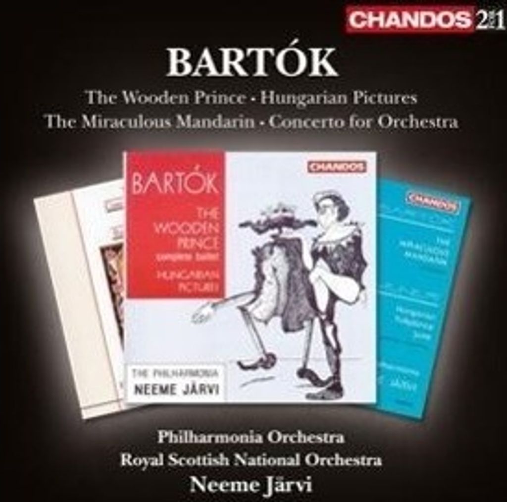 Järvi, N: Wunderbare Mandarin/Konzert für Orchester/+