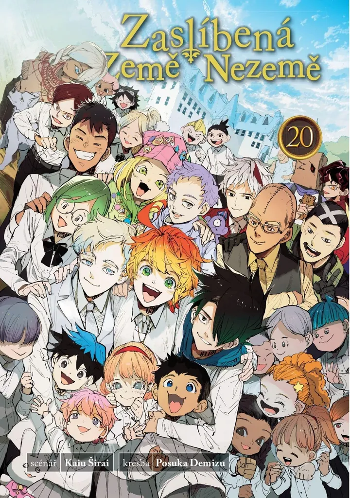 Manga The Promised Neverland Tome 20 - Édition Crew Zaslíbená Země Nezemě