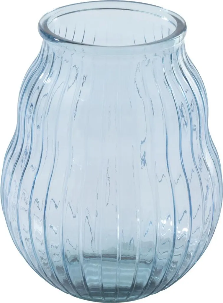 Photophore J-Line verre bleu - Sublimez votre éclairage d'ambiance