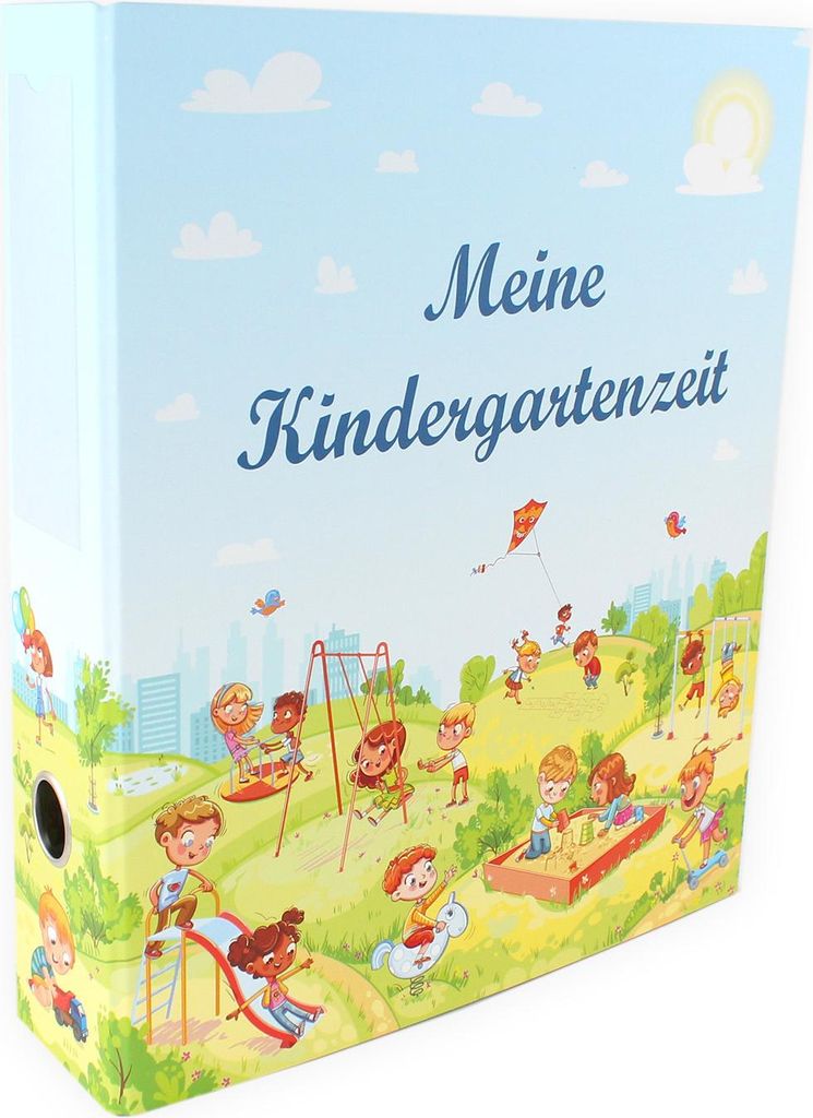 Kindergarten Portfolio Ordner "Meine Kindergartenzeit" Sammelordner
