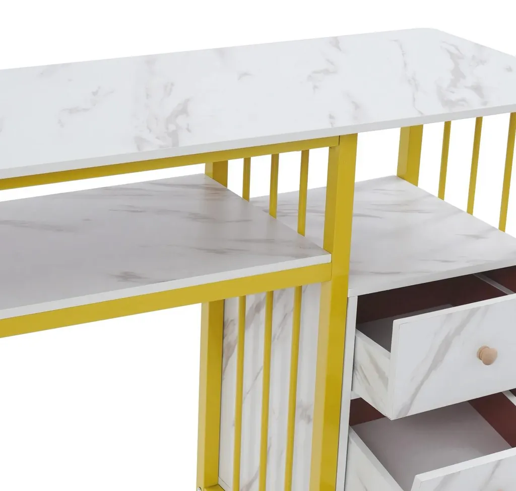 Table de manucure compacte 100 cm pour optimiser les petits salons - 7