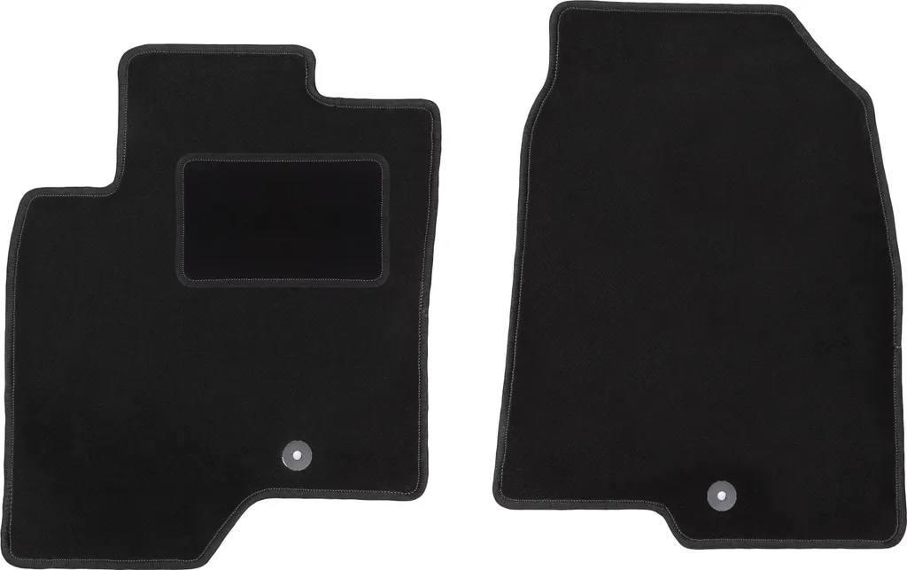 Tappetini Auto in Velluto Velours per Chevrolet Captiva 2006-2017 Neri