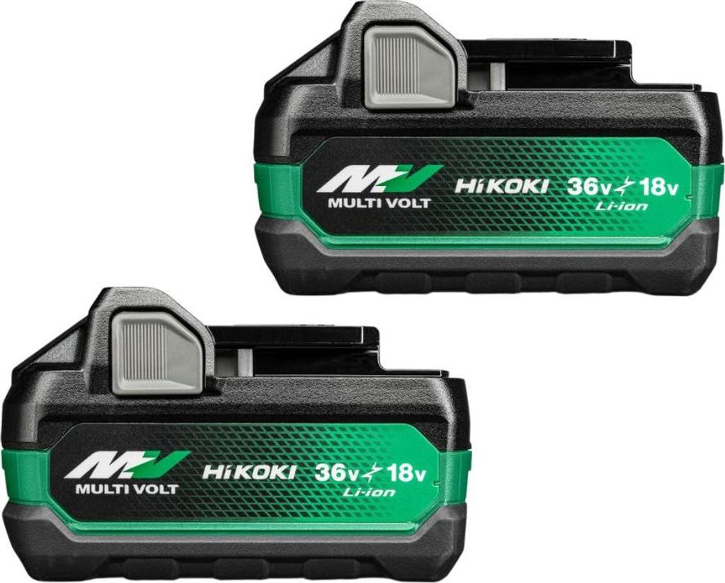 Pack 2 batteries MultiVolt HIKOKI BSL36A18X - 36V - 2.5Ah / Image du produit 