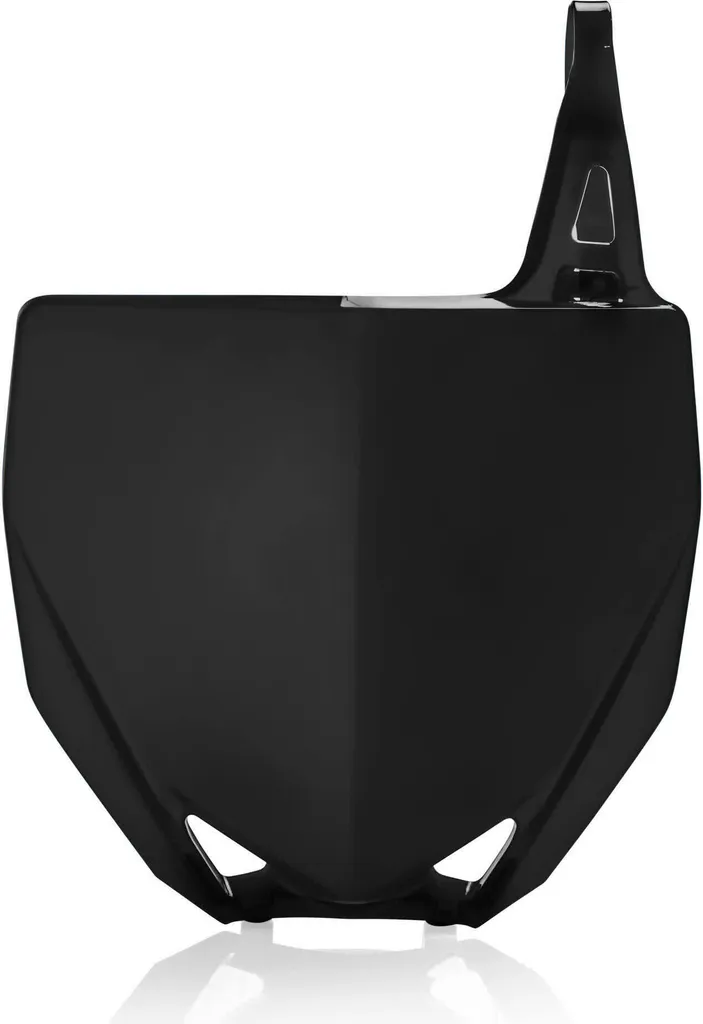 Plaque avant porte-numéro Acerbis noir pour motocross YZ 65
