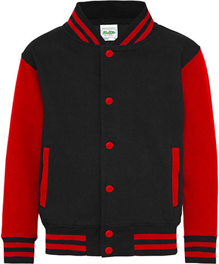 Just Hoods KidsŽ Varsity Jacket