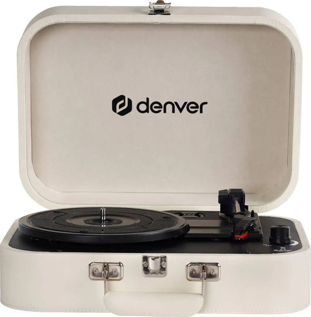 Platine Vinyle de Salon Denver VPL-130 pour Écouter vos 33 et 45 Tours
