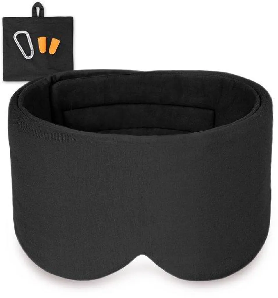 Masque de sommeil pour voyage et nuit en modal doux occultation 100%