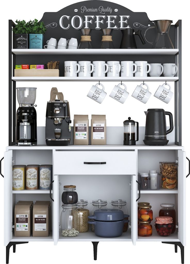 Skye Decor, JE130 - 2987, víceúčelová skříň, bílá, 100 % Obrázek produktu 10