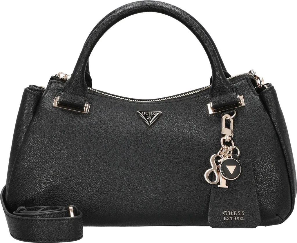 Borsa Guess Evie 33 cm Nero: Eleganza Hobo e Spaziosità Urbana