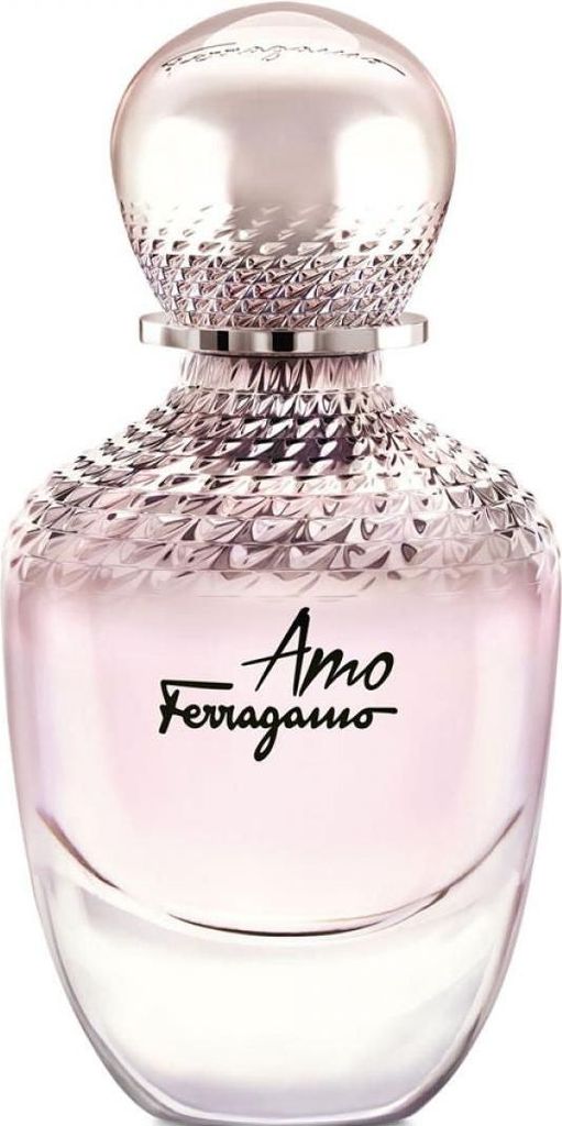 A studio shot of a perfume bottle.