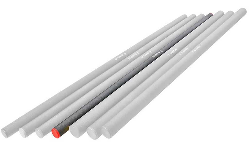 Sveltus Gewichtsstangen 1,0 m - rot Produktbild 