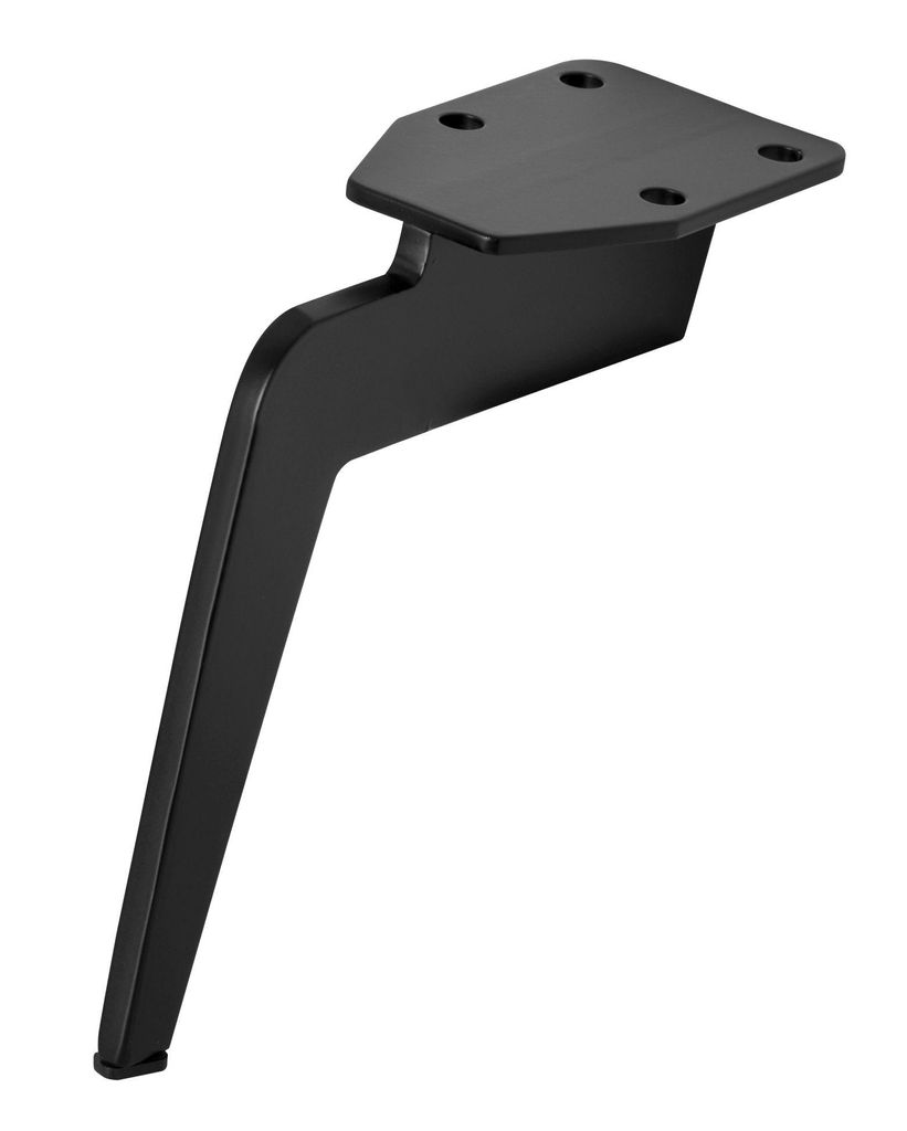 4er Set Möbelfüße Metall 170 mm Schwarz – Massive Möbelfüße für Polstermöbel & Kommoden