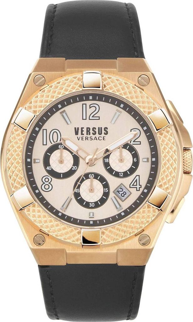 Versus by Versace Herren Uhr Armbanduhr Chrono Esteve VSPEW0319 Leder