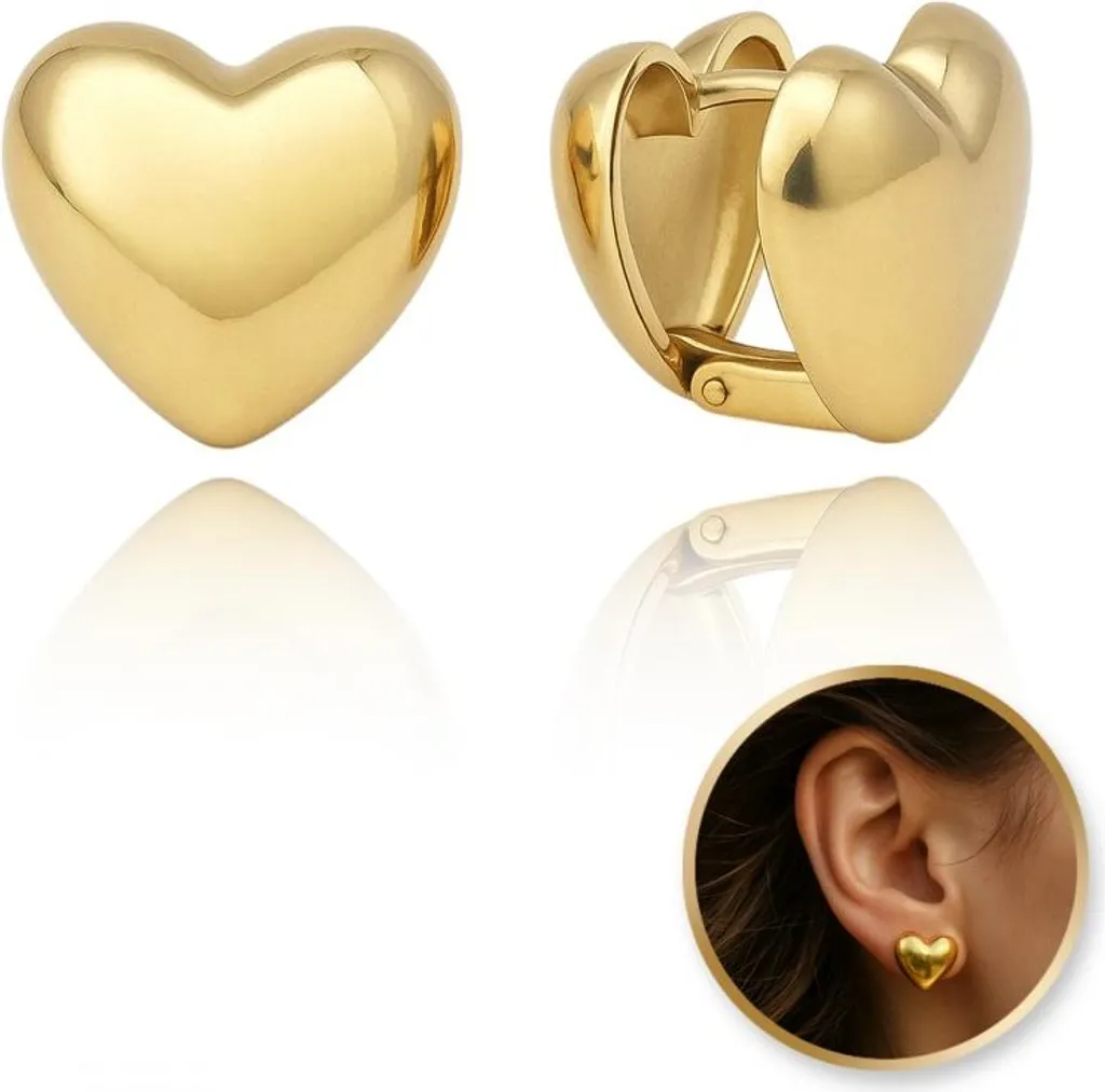 Orecchini Cuore KST3412 Flamenco Mystique: Acciaio Oro 14k