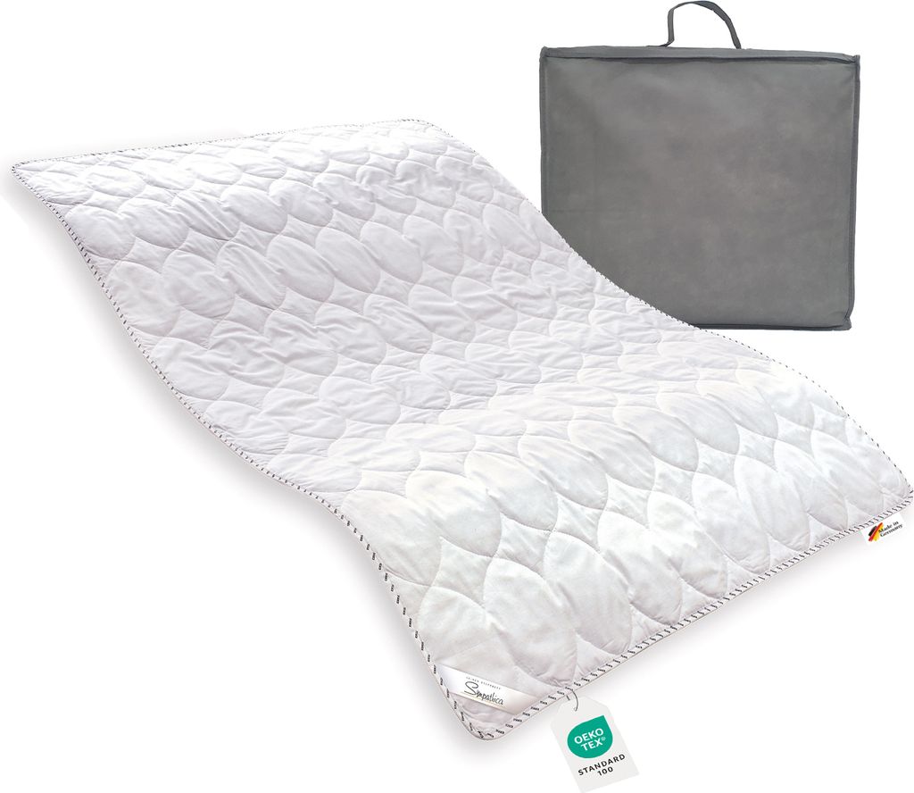 Sommerdecke Leinen Sommer Bettdecke Sommerbett 135x200 60°C Allergiker